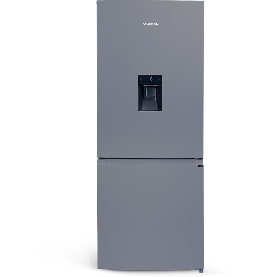 یخچال پایین فریزر ایکس ویژن مدل HB470 S سیلور