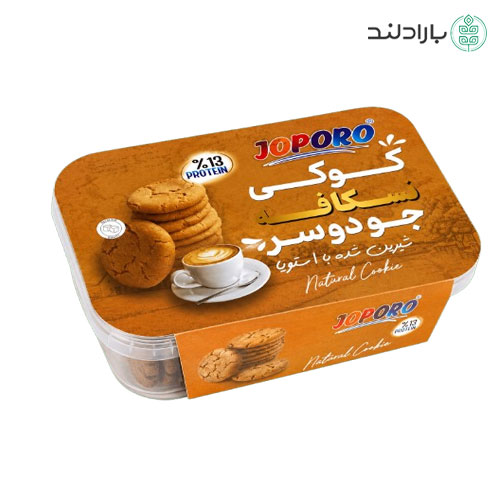 کوکی رژیمی پروتئینه نسکافه جوپرو (شیرین شده با استویا) – 350 گرم
