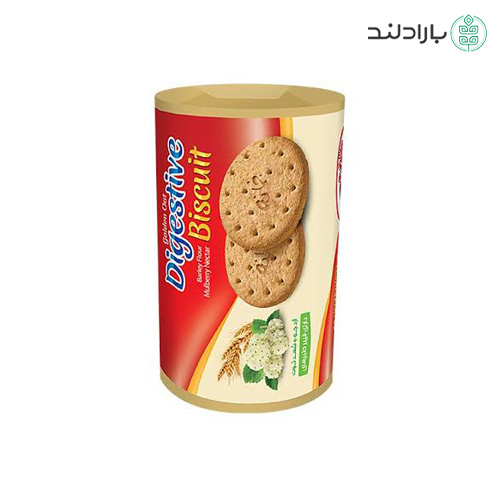 بیسکویت جو دایجستیو سبوسدار با شهد توت جمانه – 150 گرم — تصویر ۲