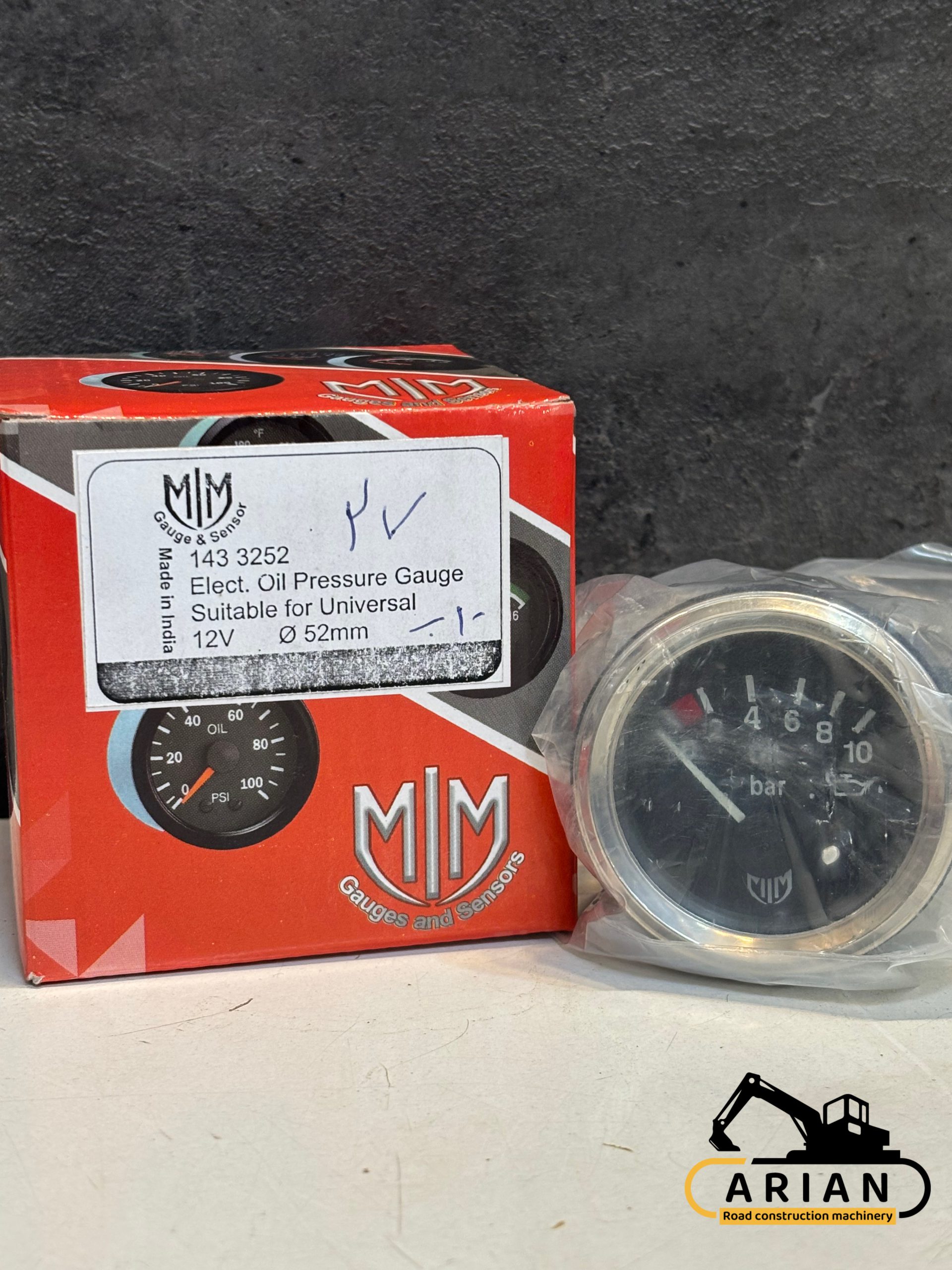 آمپر روغن 10 بار 12V — تصویر ۲