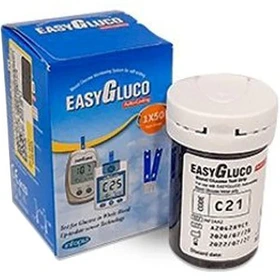 نوار تست قند خون ایزی گلوکو 50 عددی EasyGluco — تصویر ۴