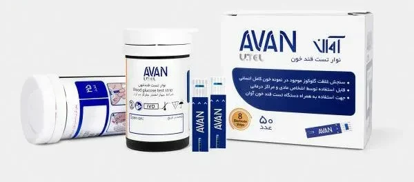 نوار تست قند خون آوان ۵۰ عددی (AVAN)