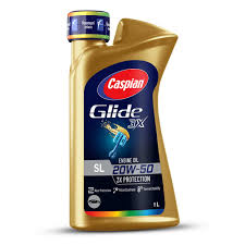 روغن موتور Glide 3X 20w50 SL کاسپین حجم 1 لیتر
