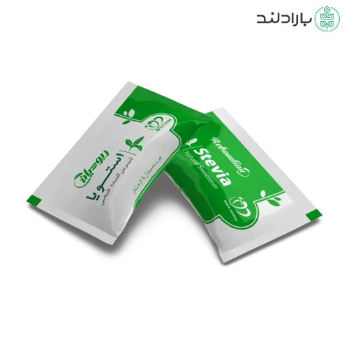 شیرین کننده استویا ساشه 50 عددی ربودیان — تصویر ۴