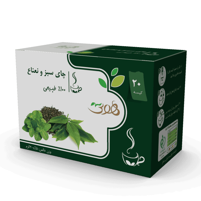 دمنوش چای سبز و نعنا هوتی — تصویر ۳