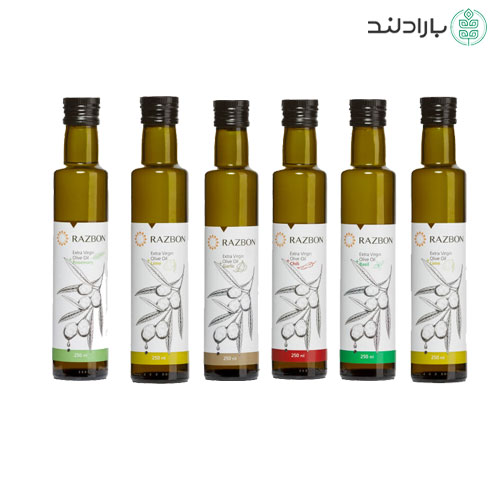 روغن زیتون فرابکر طعم دار رزبن 250 میلی لیتر