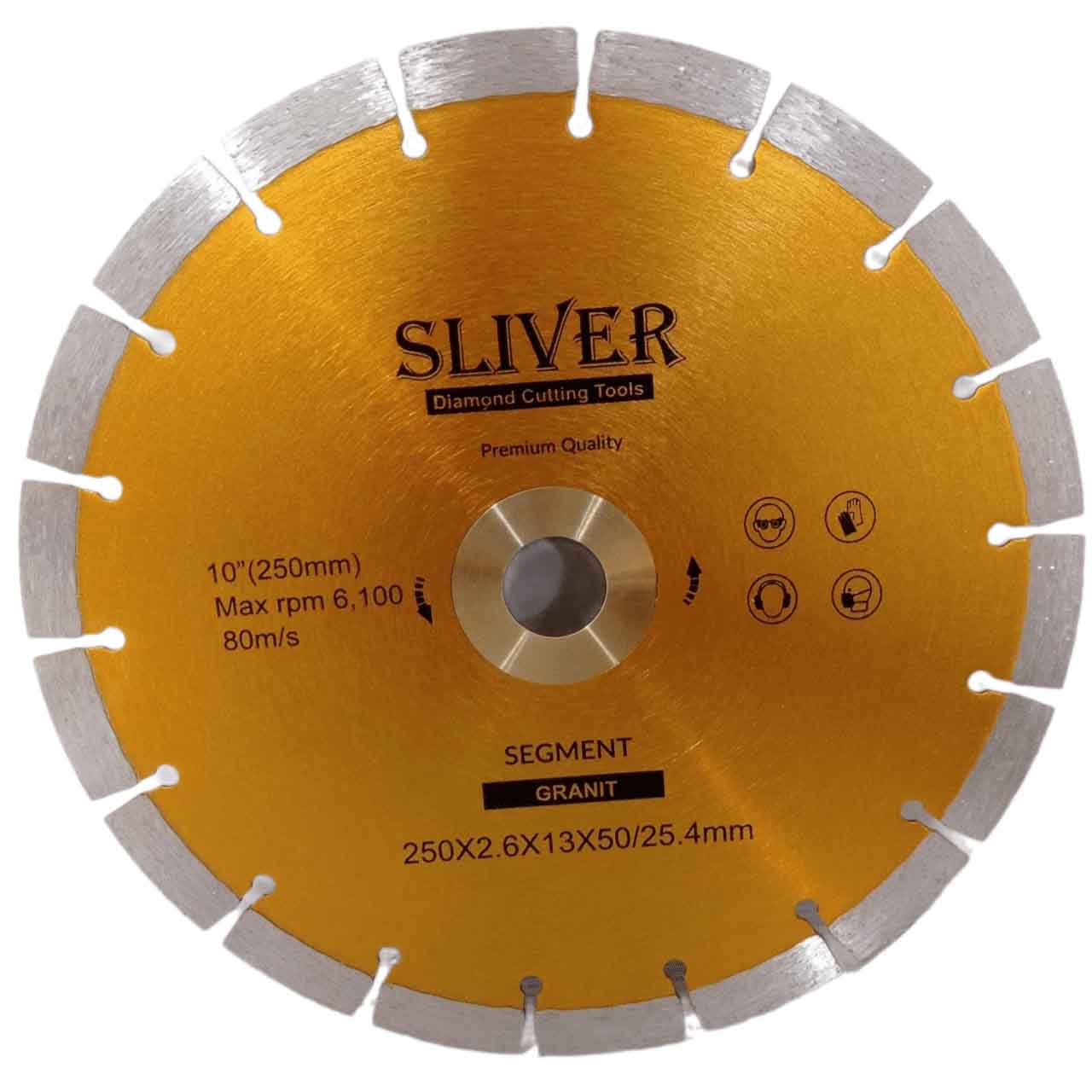 صفحه گرانیت بر اسلیور (SLIVER) 250 میلی متر — تصویر ۲