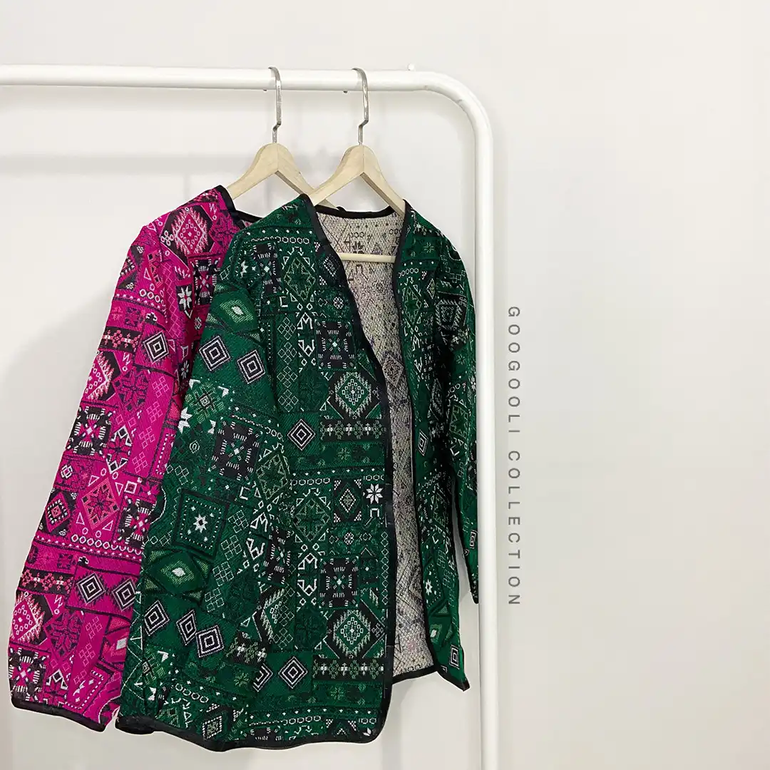 مانتو کتی گلیمی طرح سنتی زنانه — تصویر ۲