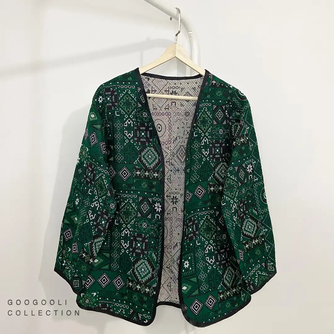مانتو کتی گلیمی طرح سنتی زنانه — تصویر ۵