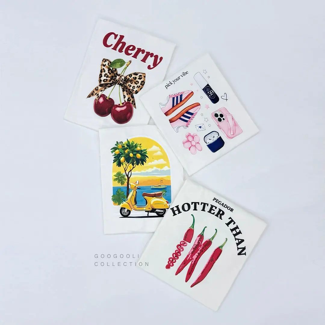 تیشرت چاپی طرح Summer زنانه — تصویر ۲