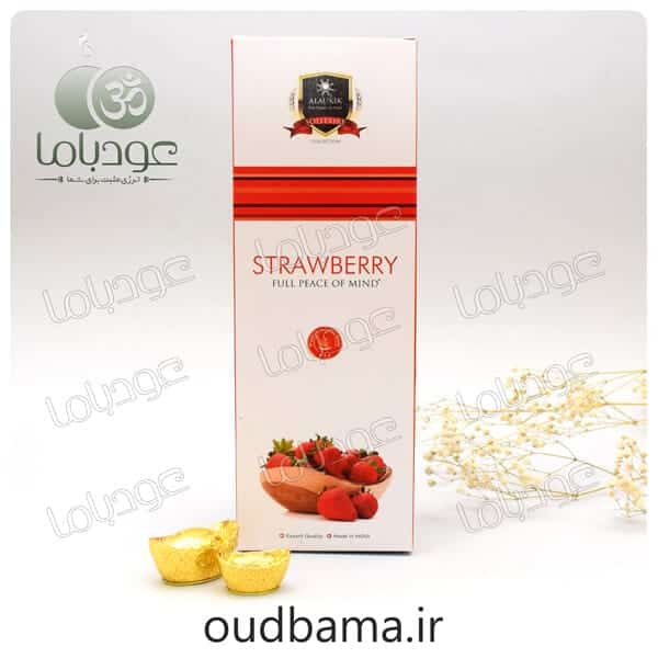 عود دستساز توت فرنگی استراوبری STRAWBERRY ( آلوکیک ALAUKIK ) — تصویر ۲
