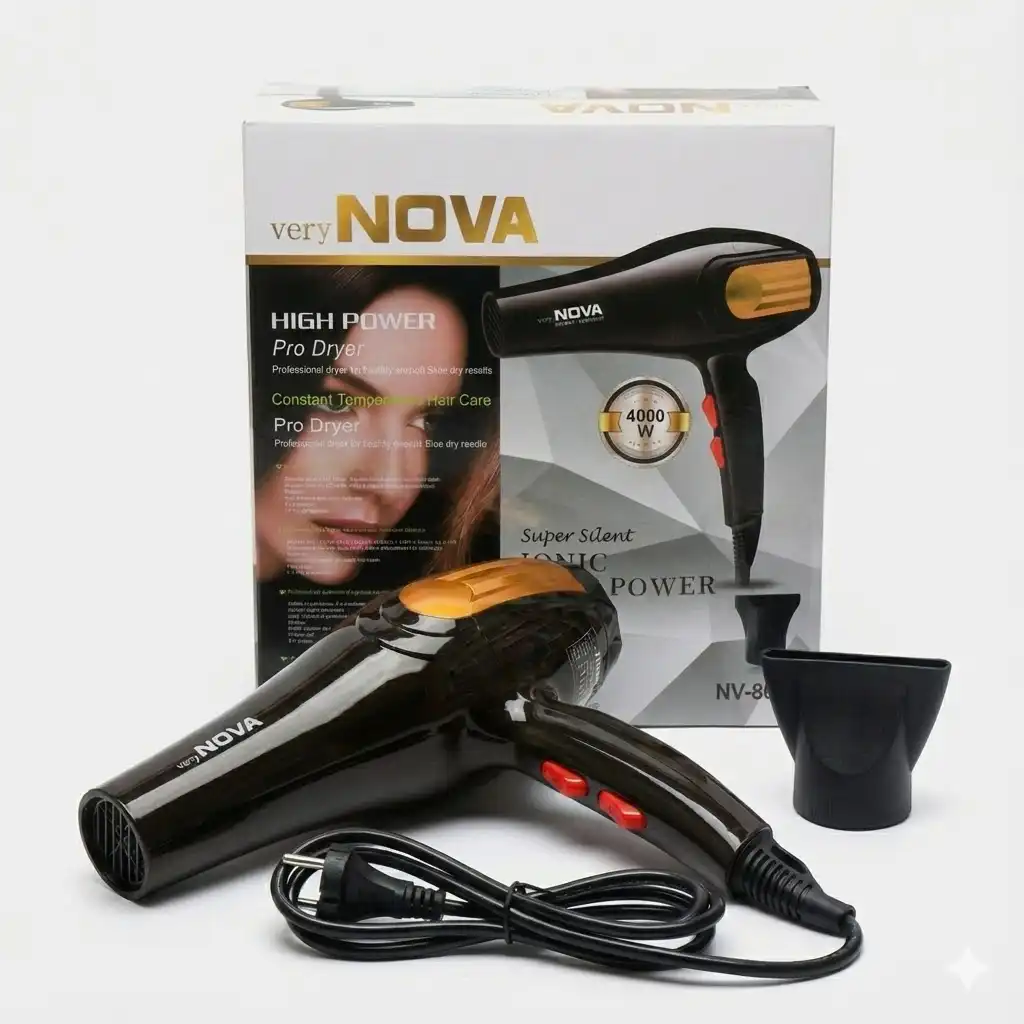 سشوار حرفه‌ای نوا Very Nova مدل NV-8010 — تصویر ۲