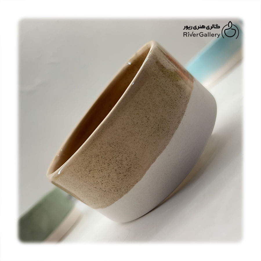 زیر سیگاری سرامیکی دست ساز سیلت — تصویر ۳