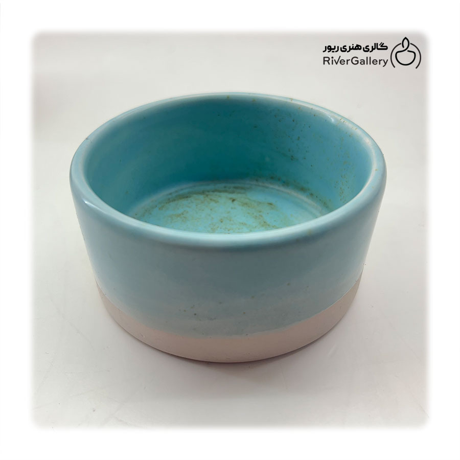 زیر سیگاری سرامیکی دست ساز آسمان — تصویر ۲