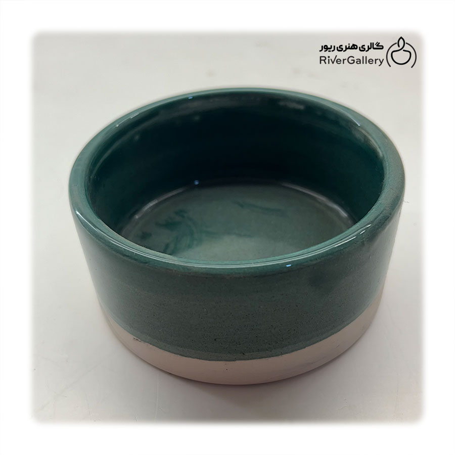 زیر سیگاری سرامیکی دست ساز عقیق — تصویر ۲