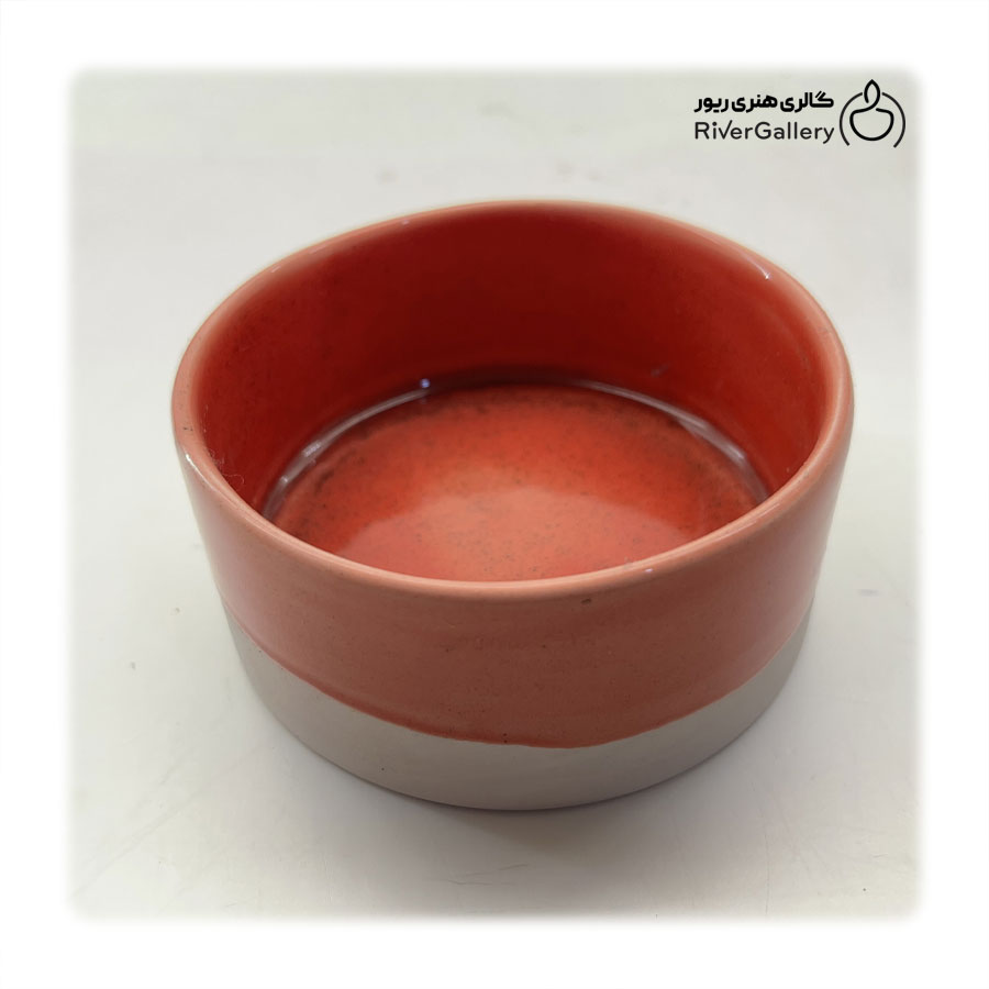 زیر سیگاری سرامیکی دست ساز کبود — تصویر ۲