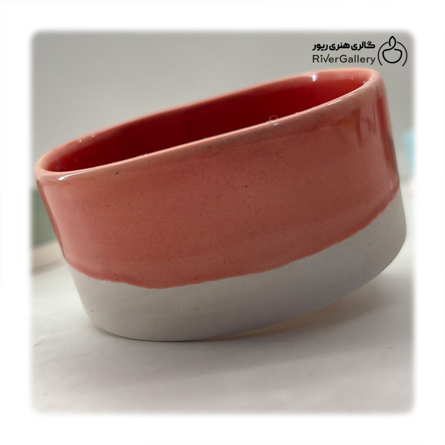 زیر سیگاری سرامیکی دست ساز کبود — تصویر ۳