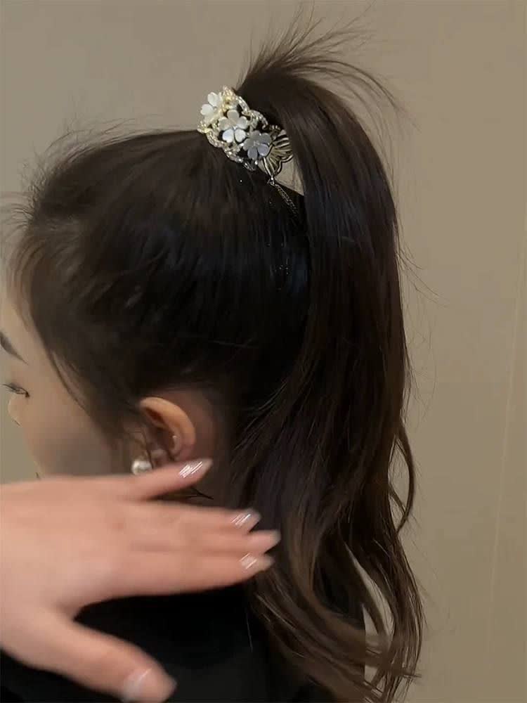 گیره دم اسبی شکوفه zaya — تصویر ۸
