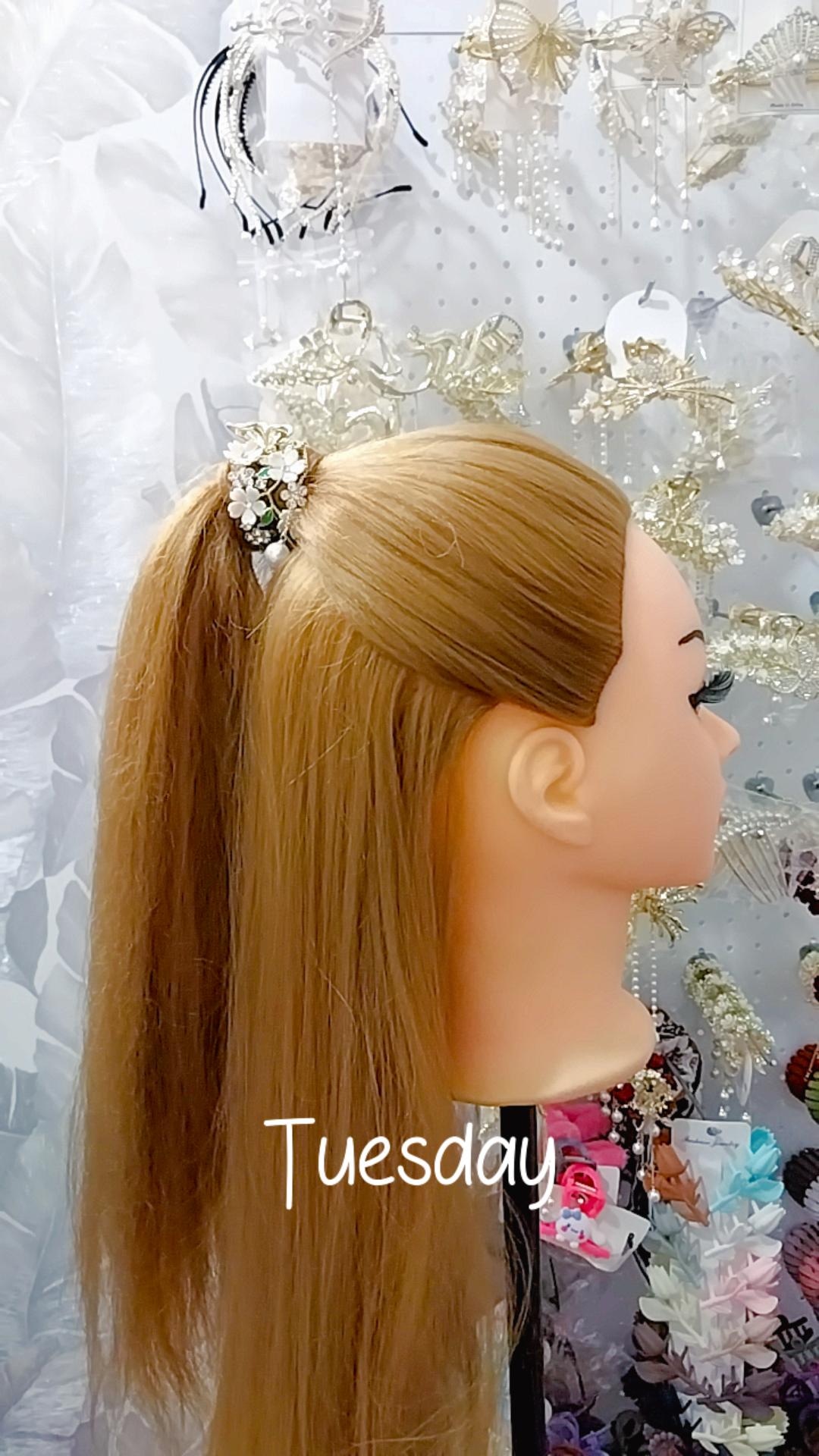 گیره دم اسبی شکوفه zaya — تصویر ۷
