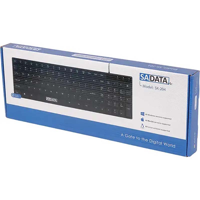کیبورد سیمی SADATA SK-204 — تصویر ۲
