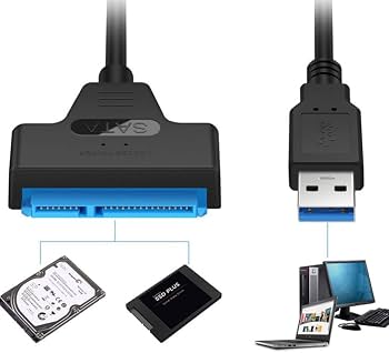 تبدیل USB2.0/3.0 به SATA مدل ونتولینک تا ۴ترا (آداپتورخور) — تصویر ۶