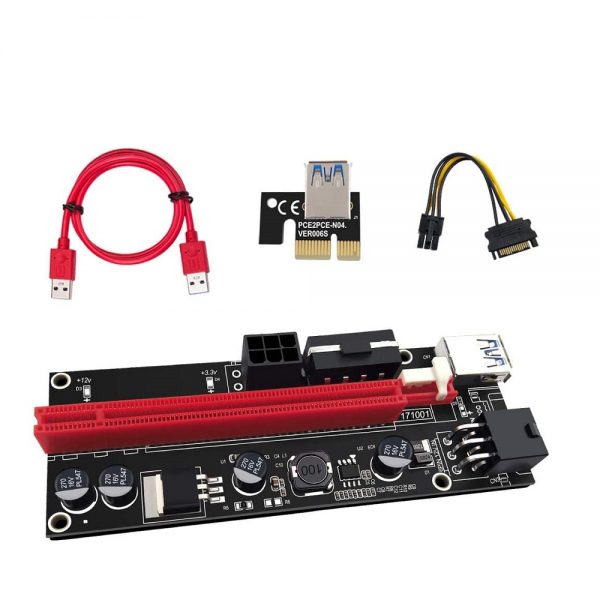 رایزر کارت گرافیک تبدیل PCI EXPRESS X1 به X16 مدل 009s
