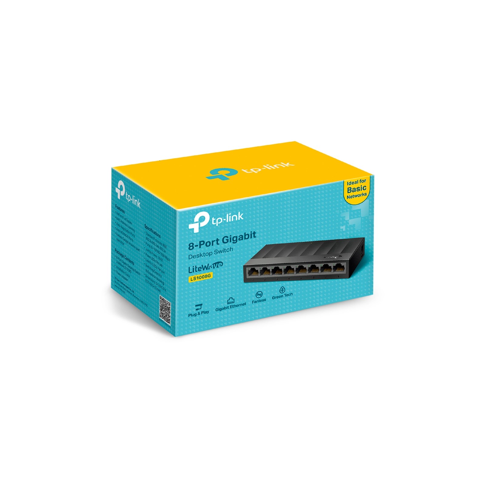 سوییچ 8 پرت تی پی لینک مدل LS1008G