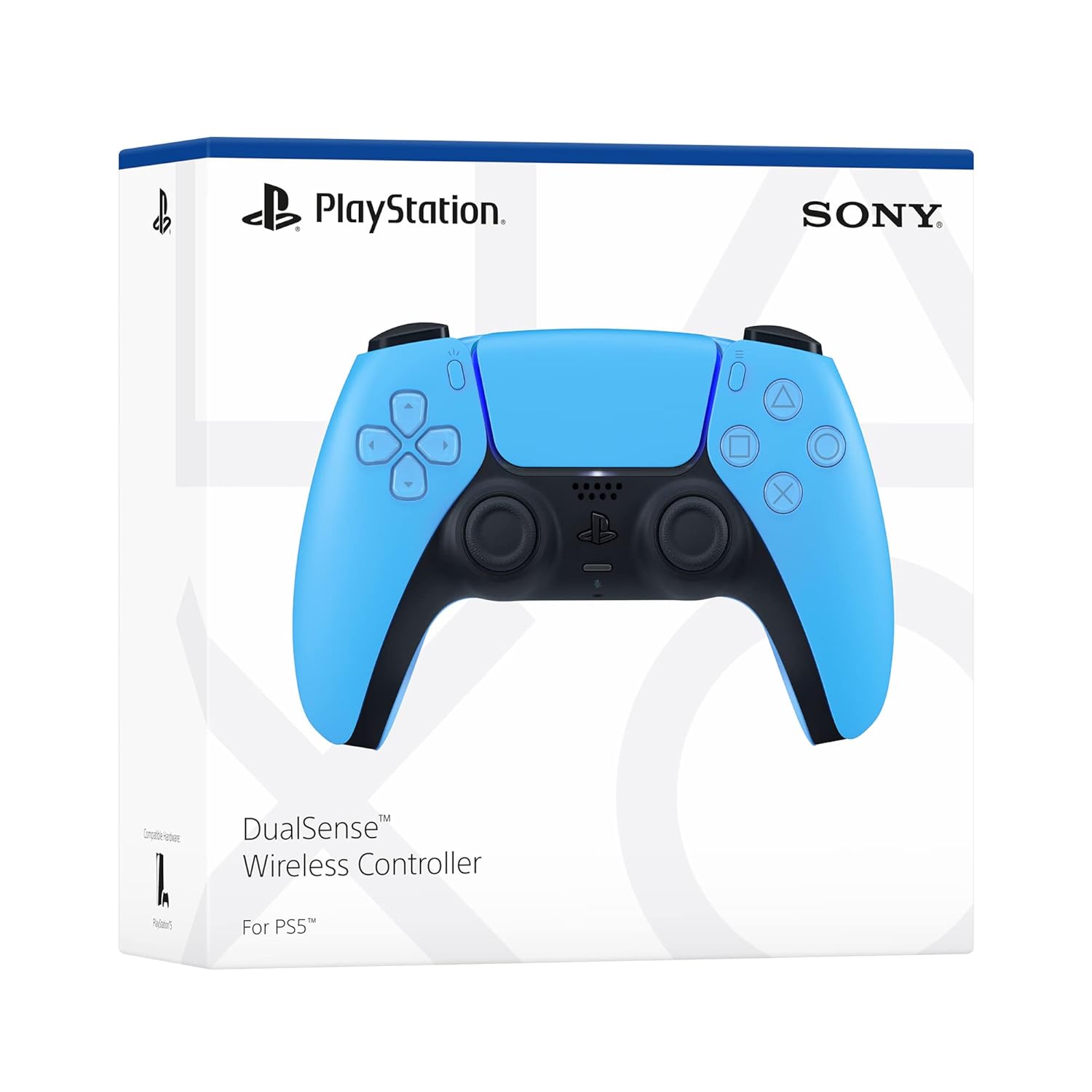دسته بازی سونی آبی روشن(LIGHT BLUE) PS5 DualSense سری w سفارش اروپا+6 ماه ضمانت