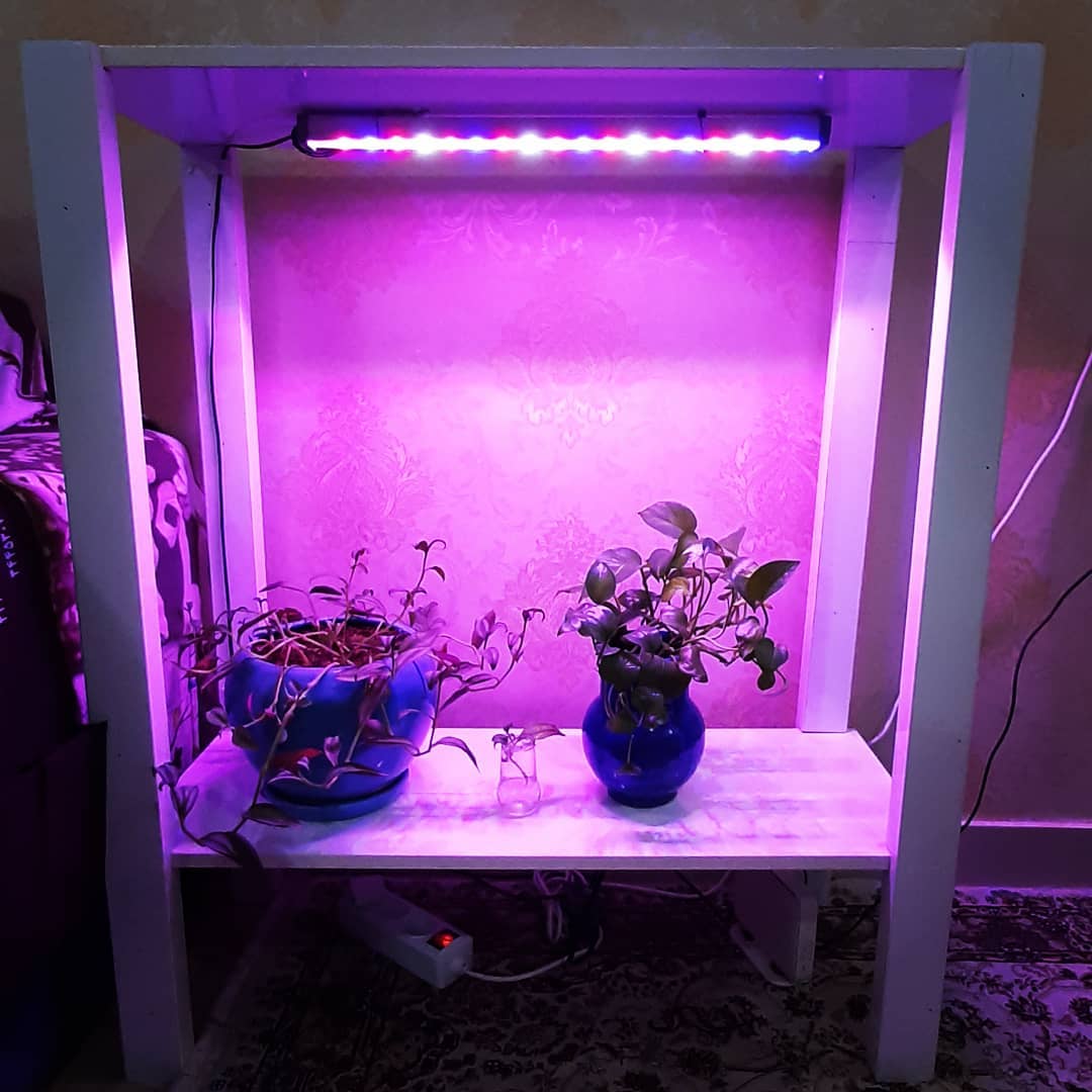 وال واشر LED رشد گیاه ۱۸ وات ~ ۵۴wl فول اسپکتروم — تصویر ۳