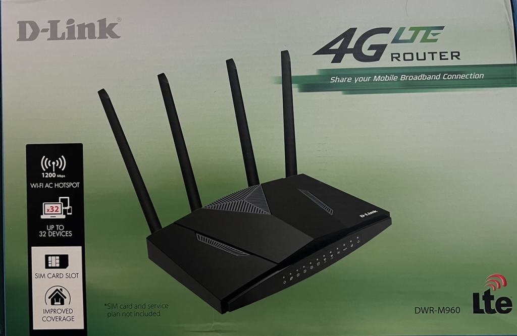 روتر بی سیم LTE دی-لینک مدل D-LINK DWR-M960 (آکبند پلمپ اخرین ورژن) — تصویر ۲