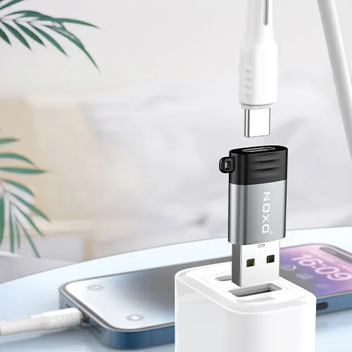 مبدل آداپتور USB-C OTG به USB 2.0 نوکسو مدل OTN-3 — تصویر ۳