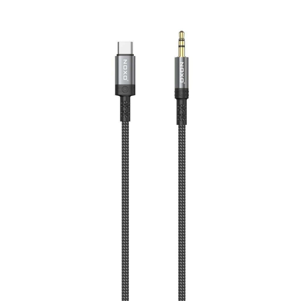 و خریدکابل AUX نوکسو USB-C به جک 3.5 میلی متری مدل AUX-N-3 | طول 1.5 متر — تصویر ۲