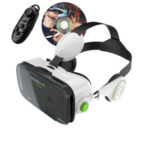 هدست واقعیت مجازی BOBO VR Z4 به همراه کنترل بلوتوث و پکیج بازی‌ها و فیلم‌ها — تصویر ۲