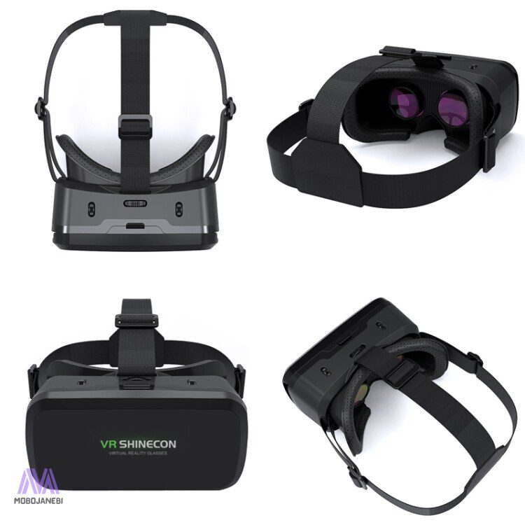 هدست واقعیت مجازی شاینکن G06A به همراه پکیج بازی‌ها و فیلم‌های واقعیت مجازی VR — تصویر ۶