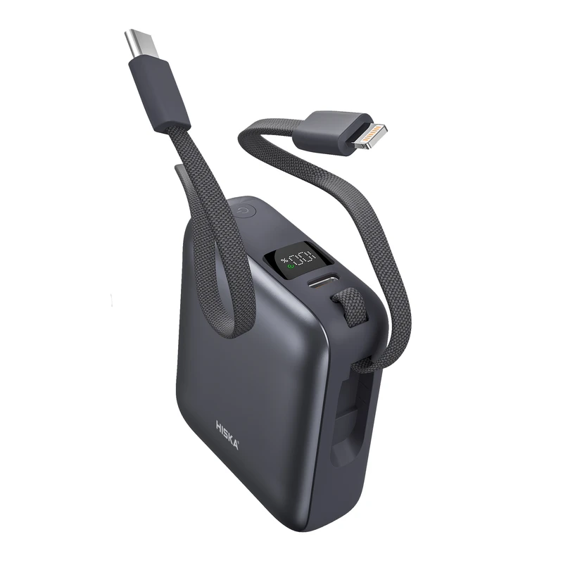پاوربانک 22.5 وات هیسکا مدلHiska HP-131PD ظرفیت 10000 میلی آمپر ساعت — تصویر ۴