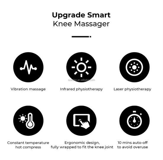 ماساژور زانو Cordless Knee Massager with Heat — تصویر ۵