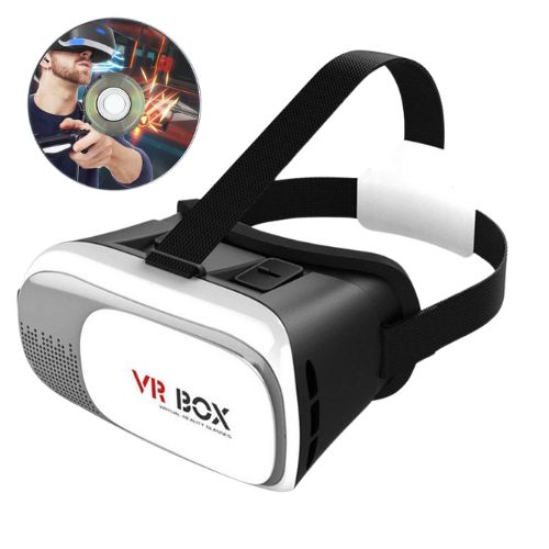 هدست واقعیت مجازی VR Box 2 اصلی به همراه پکیج بازی‌ها و فیلم‌های واقعیت مجازی VR نسخه Original — تصویر ۲