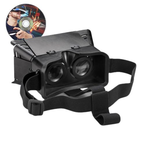 هدست واقعیت مجازی Winkers VR65 به همراه پکیج بازی‌ها و فیلم‌های واقعیت مجازی VR — تصویر ۲