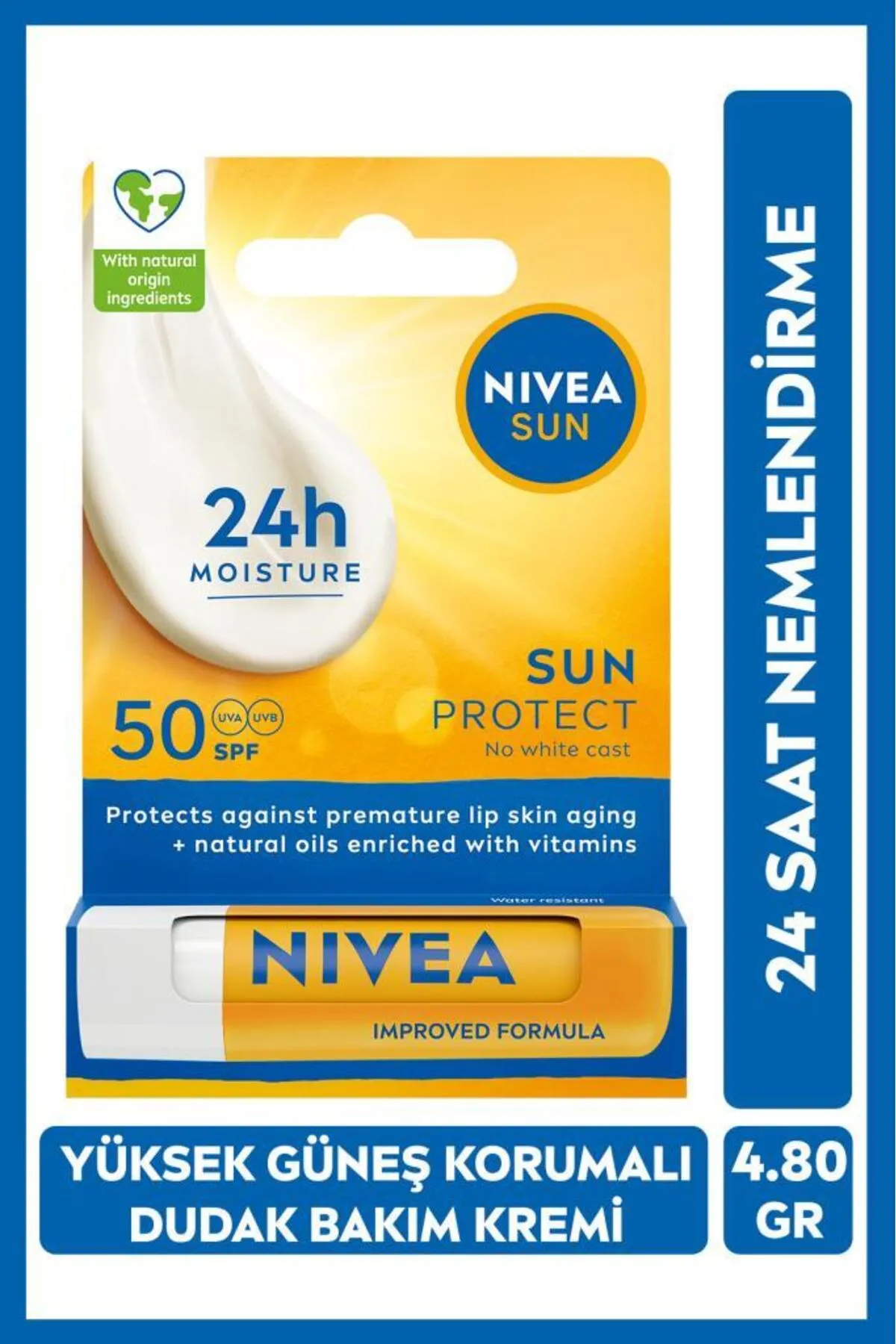 بالم لب ضد آفتاب نیوا SPF 50 اصل آلمان — تصویر ۲