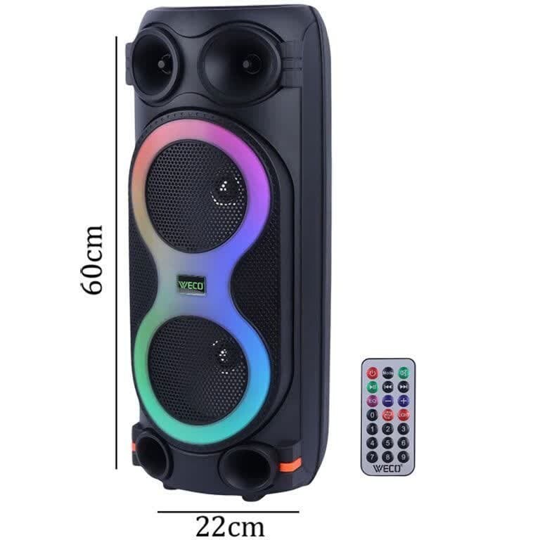 اسپیکر بلوتوثی چمدانی ویکو مدل WECO-110 قابل حمل