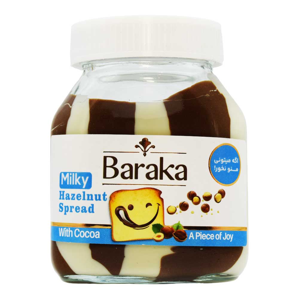 شکلات صبحانه شیری باراکا BARAKA وزن 180 گرم