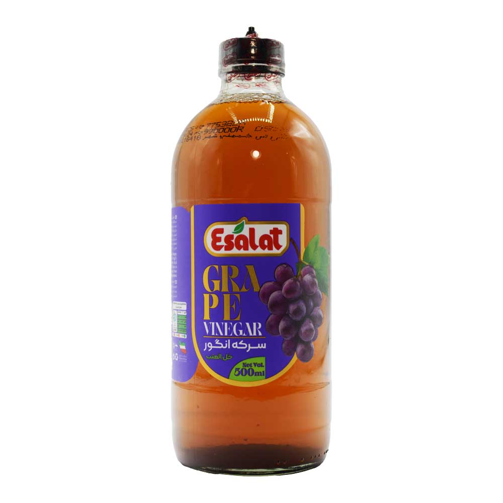 سرکه انگور اصالت ESALAT حجم 500 میلی لیتر
