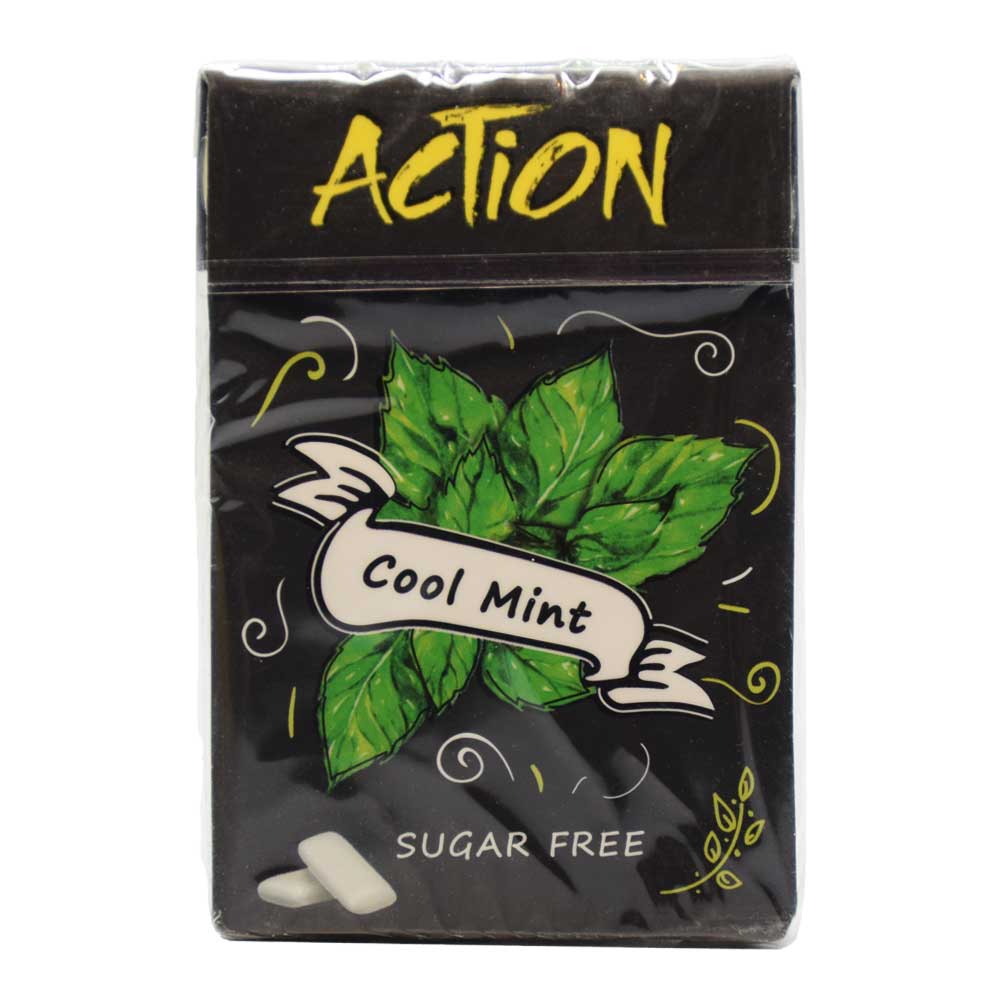 آدامس نعنایی بدون شکر اکشن ACTION مدل Cool Mint