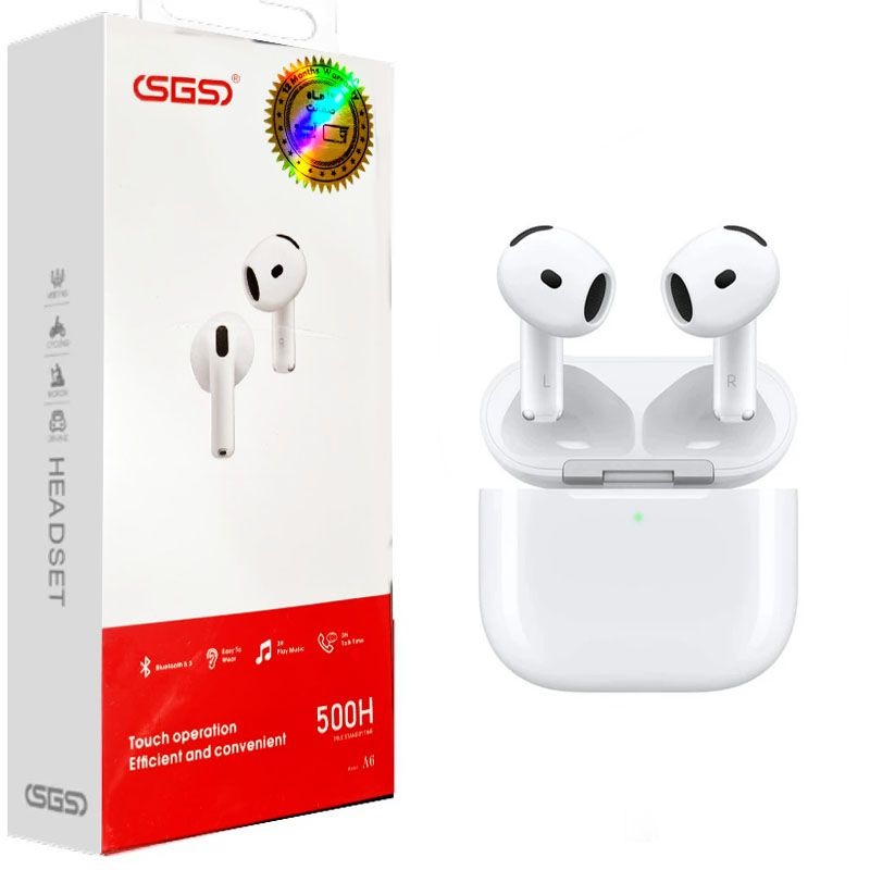 ایرپاد SGS مدل AirPods 6 با تضمین اصالت و گارانتی 12 ماهه