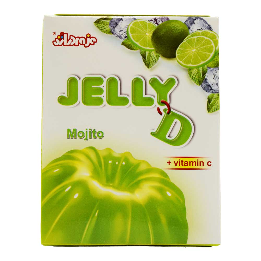 پودر ژله جلید JELLYD با طعم موهیتو وزن 100 گرم