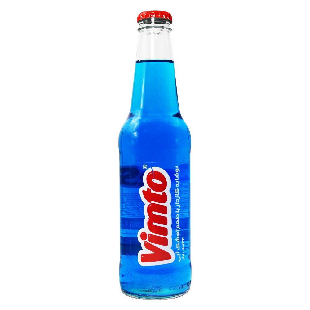 نوشیدنی ویمتو VIMTO با طعم تمشک آبی حجم 330 میلی لیتر