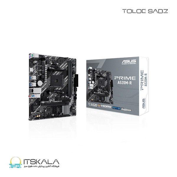 مادربرد ایسوس مدل PRIME A520M-R AM4