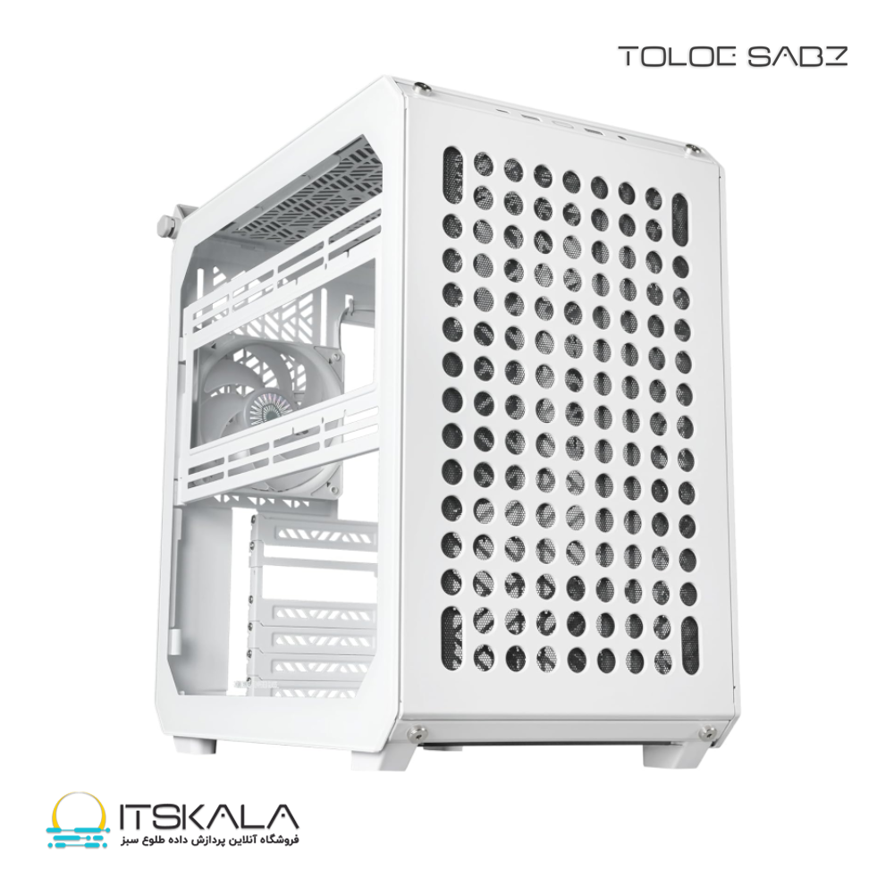 کیس کولرمستر QUBE 500 Flatpack White Edition