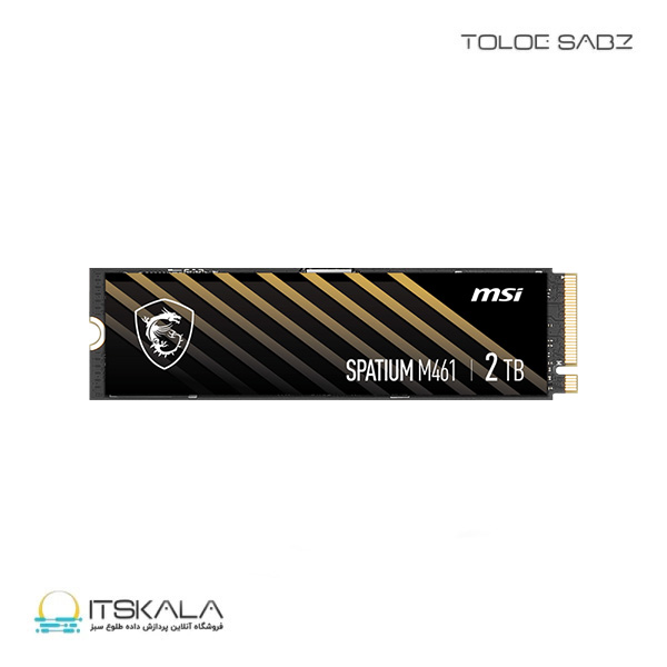 حافظه SSD ام اس ای SPATIUM M461 PCIe 4.0 NVMe M.2 2TB — تصویر ۳