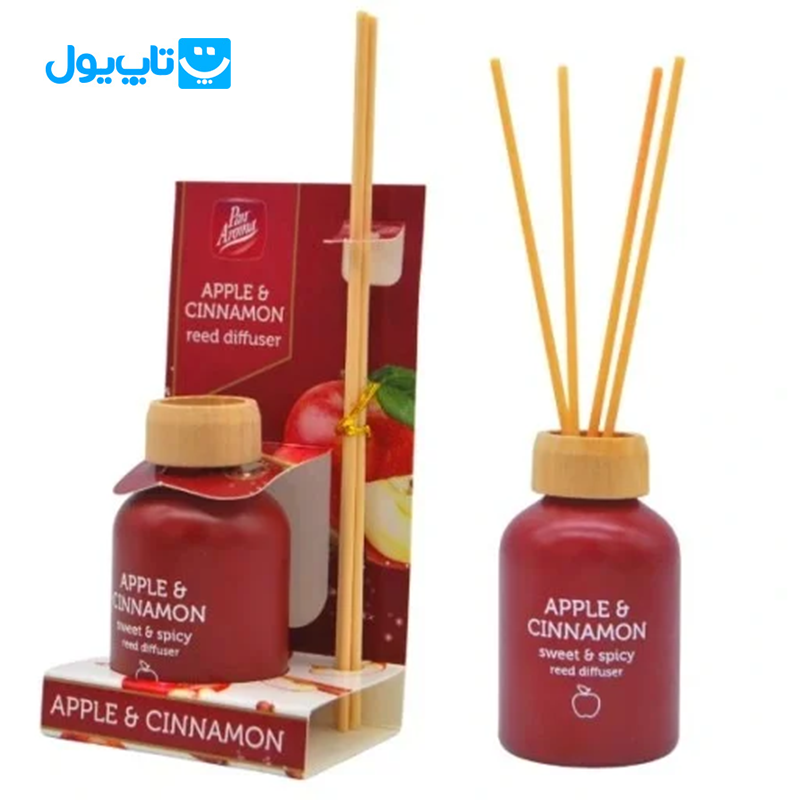 خوشبو کننده هوا پان آروما Pan Aroma رایحه سیب و دارچین حجم 50 میلیلیتر — تصویر ۳